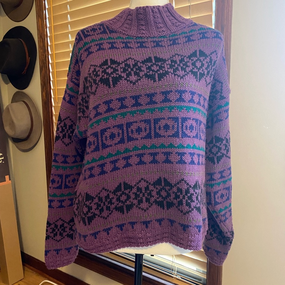 Vintage American Eagle 90’s chunky knit sweater